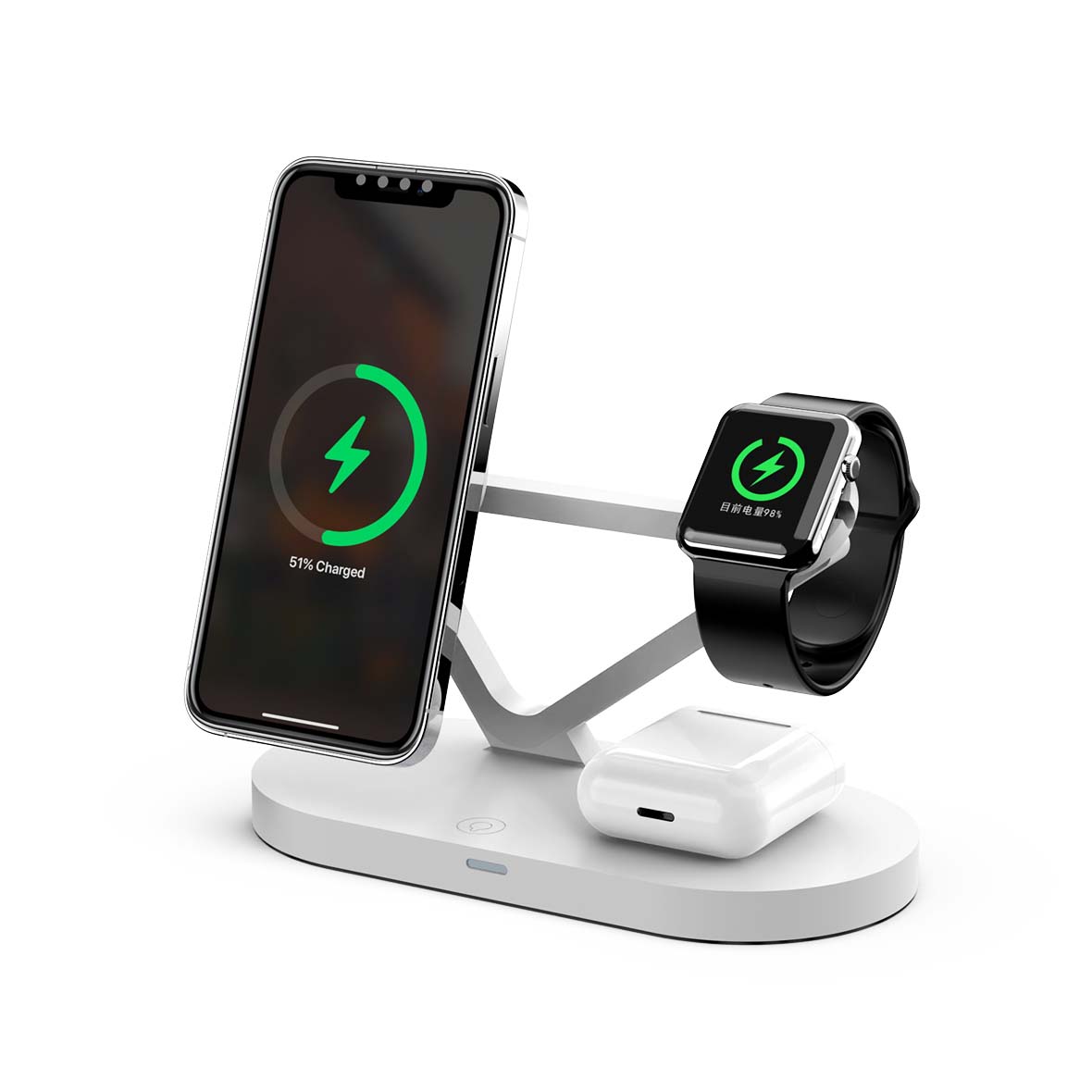  3 in 1 Magnetic Wireless Charging Stand